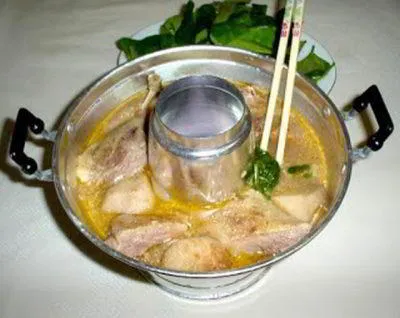 ឆ្នាំងភ្លើងទាជាមួយតៅហ៊ូ – ម្ហូបខ្មែរ