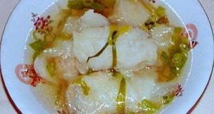 សម្លស្ពៃក្តោបសាច់ជ្រូកចិញ្ចាំ – ម្ហូបខ្មែរ