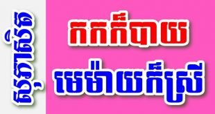 កកក៏បាយ មេម៉ាយក៏ស្រី – សុភាសិតខ្មែរអធិប្បាយ