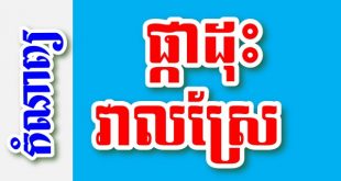 ផ្កាដុះវាលស្រែ – កំណាព្យខ្មែរ