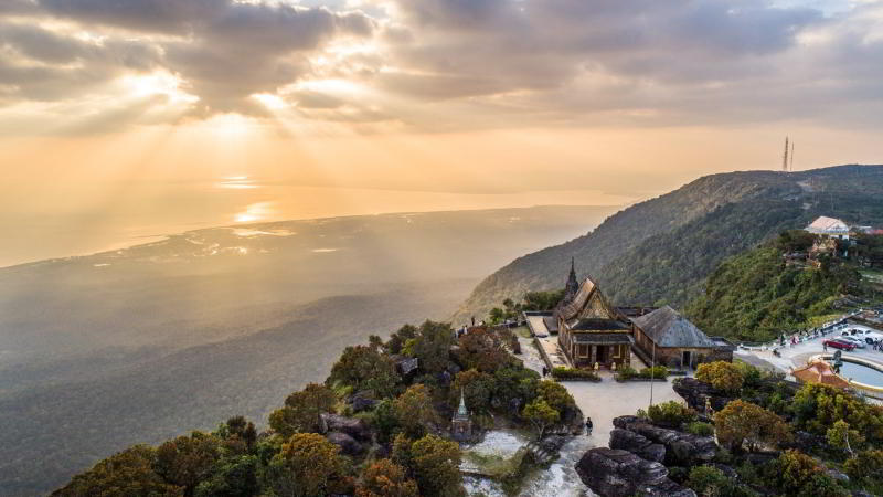 រមណីយដ្ឋានឧទ្យានជាតិព្រះមុនីវង្សបូកគោ – តំបន់ធម្មជាតិ