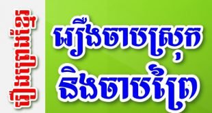 រឿងចាបស្រុកនិងចាបព្រៃ - រឿងព្រេងខ្មែរ